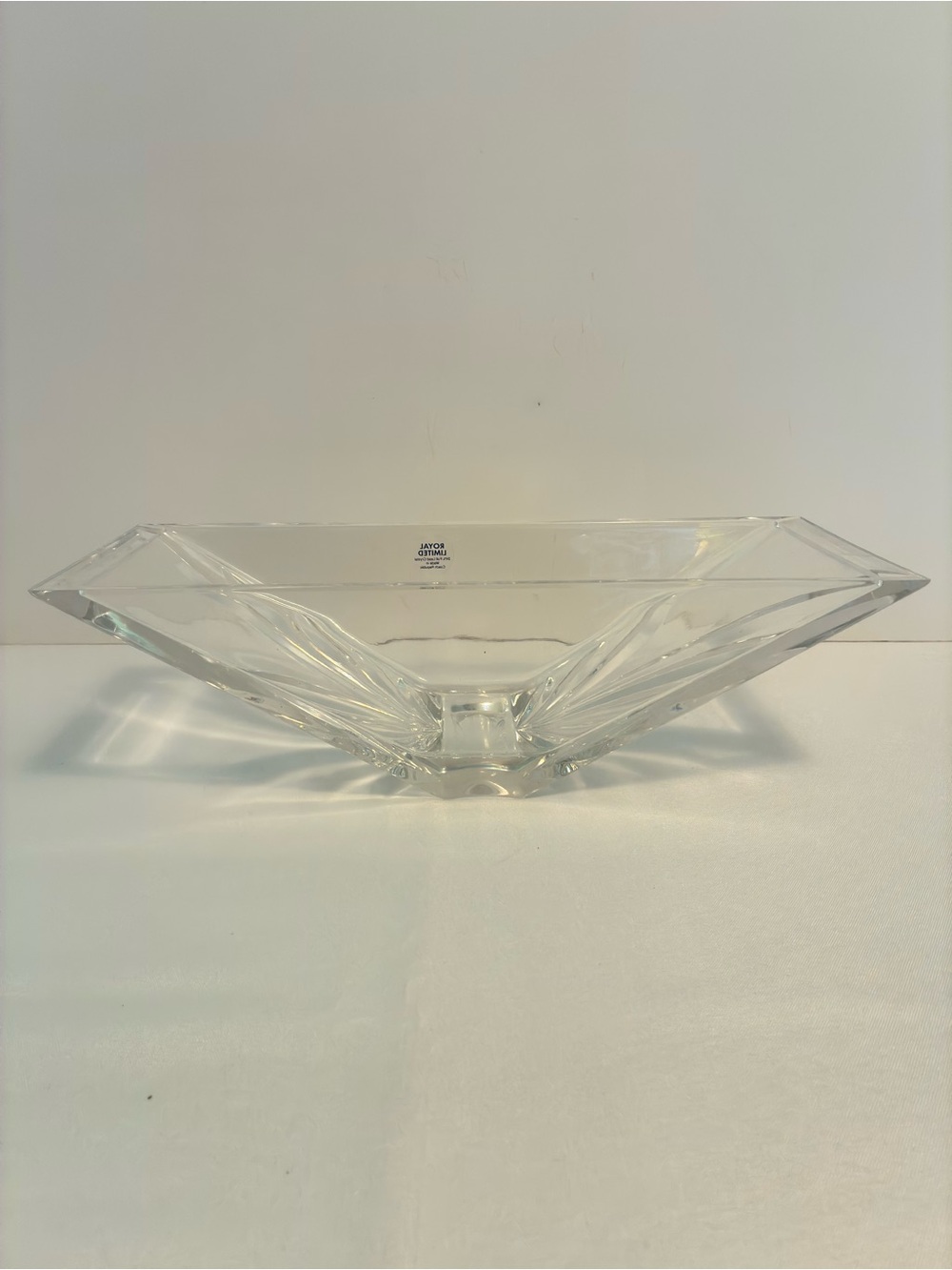 Royal Limited 24% Percent Lead Crystal Starburst Bowl